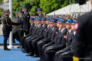 [VIDEO] Udział Pary Prezydenckiej w obchodach Dnia Strażaka